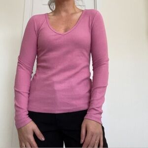 NWOT Plush Long Sleeve Rib Knit XS